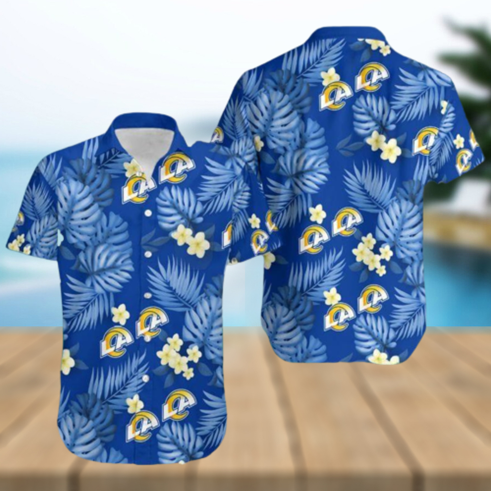 Los Angeles Rams Nfl 3D Hawaiian Shirt1 Men And Women For Fans - Limotees