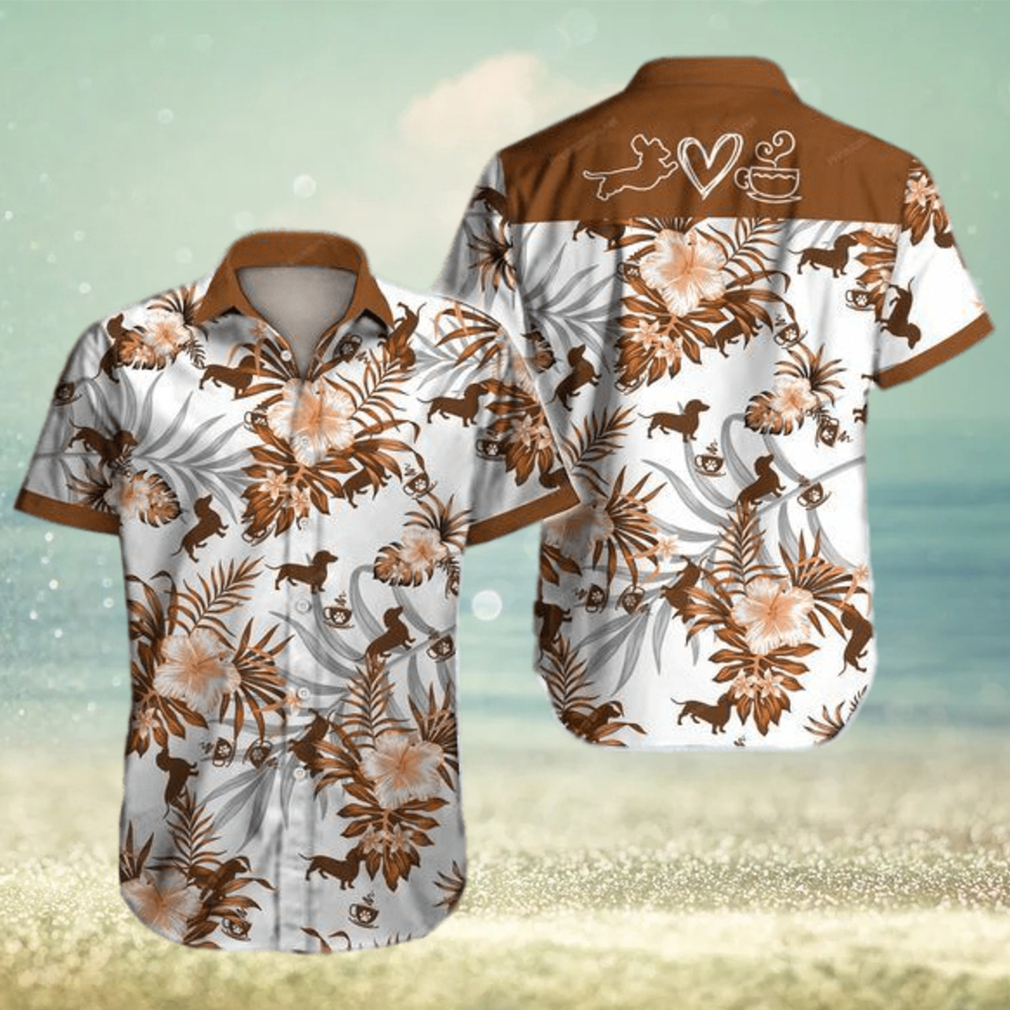 Love Dachshund Hawaiian Shirt - Limotees