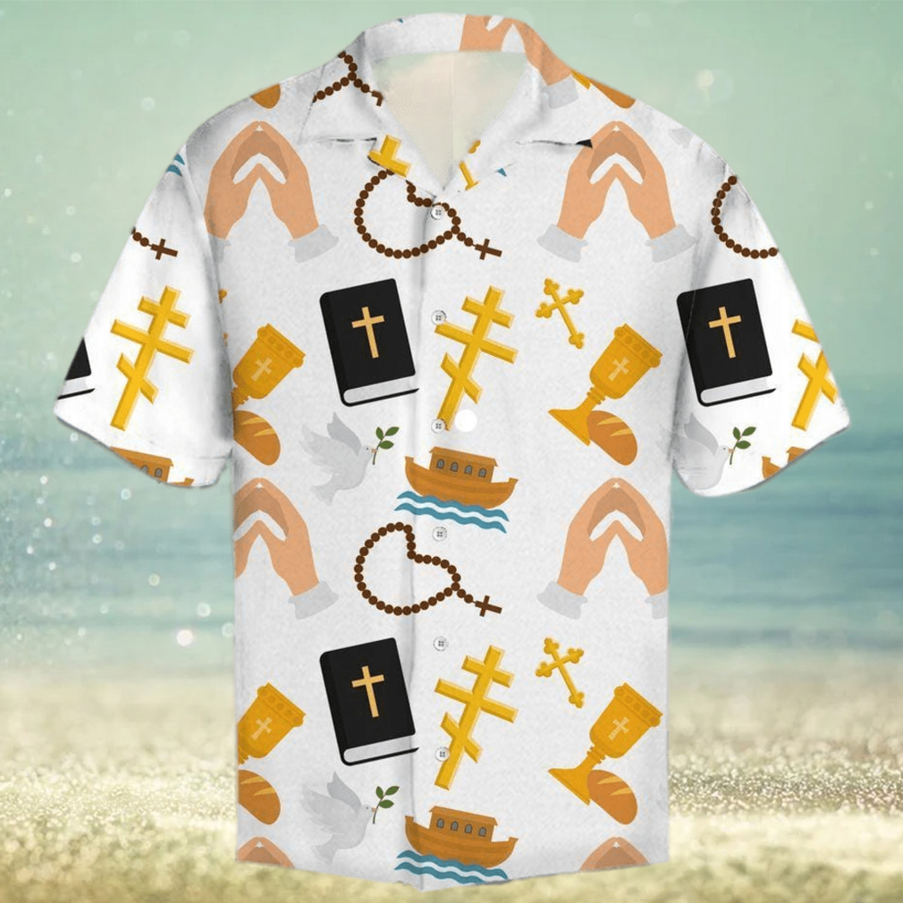 Love Jesus Pray For Peace Hawaiian Shirt - Limotees