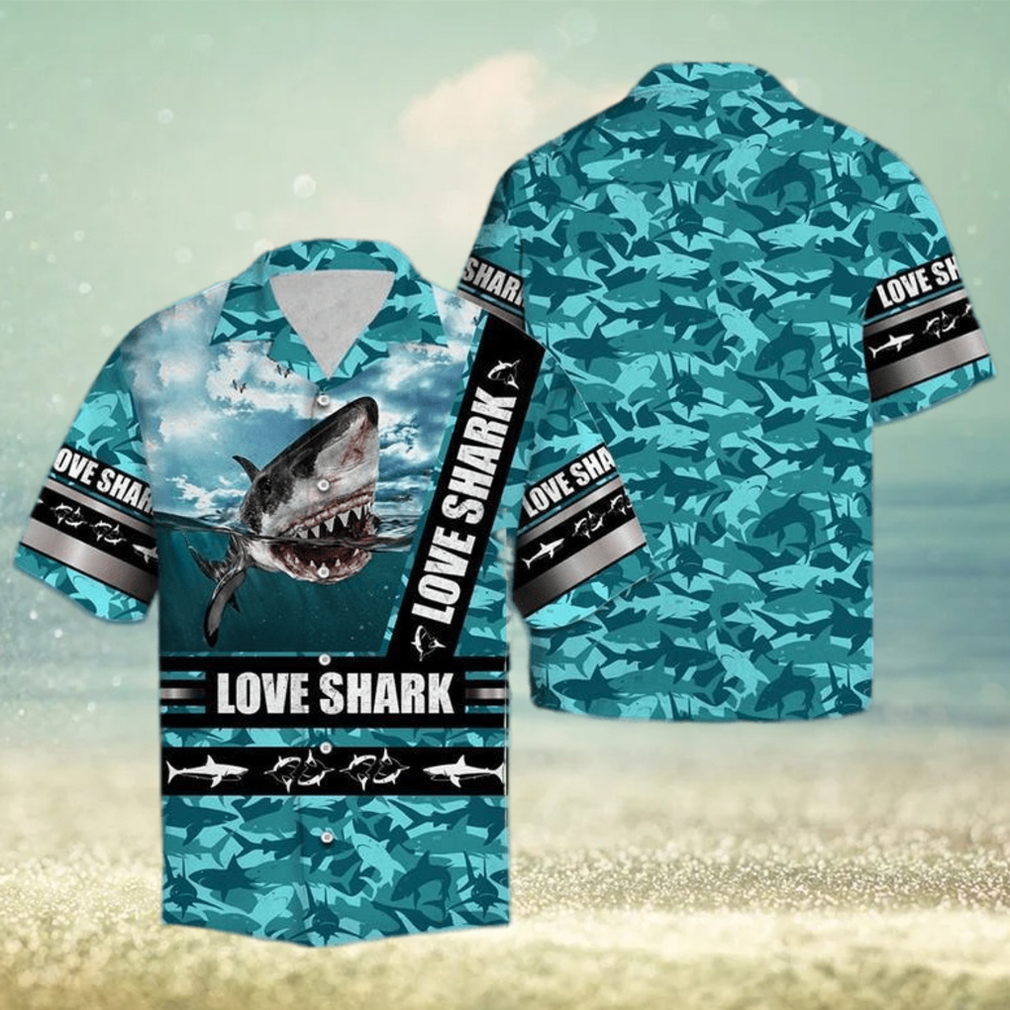 Love Shark Hawaiian Shirt - Limotees