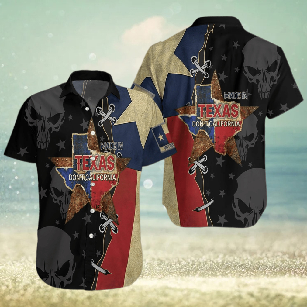 Made In Texas Don_T California Hawaiian Shirt - Limotees