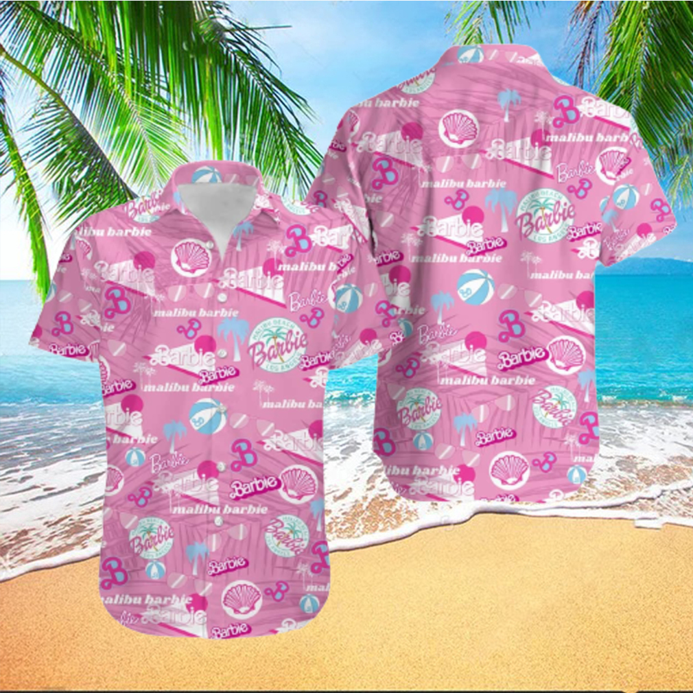 Malibu Beach Barbie Hawaiian Shirt Gift For Beach Lovers hawaiian shirt - Limotees