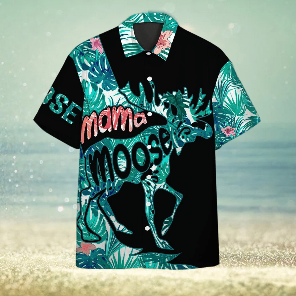 Mama Moose Mother Day Hawaiian Shirt - Limotees