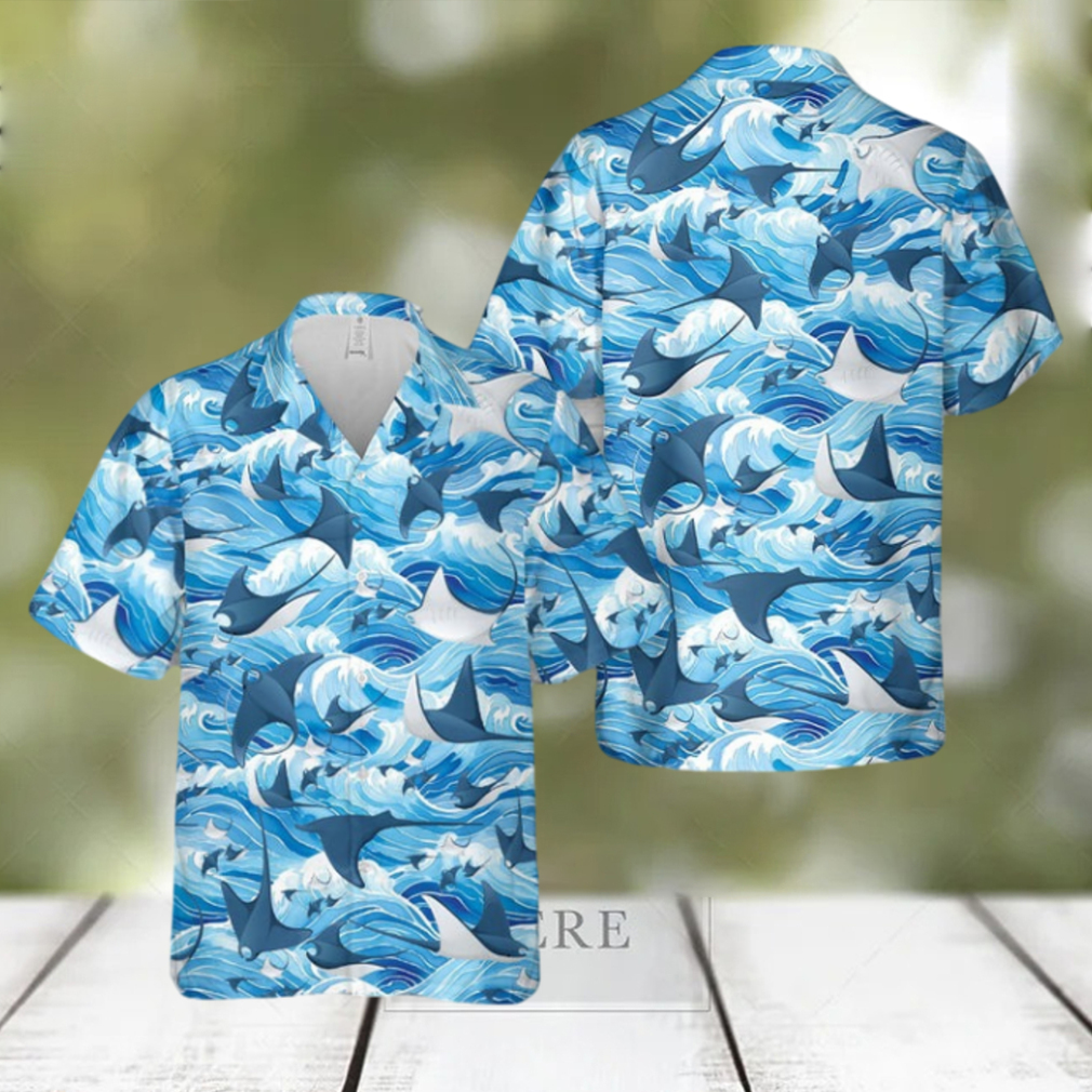 Manta Ray Hawaiian Shirt - Limotees