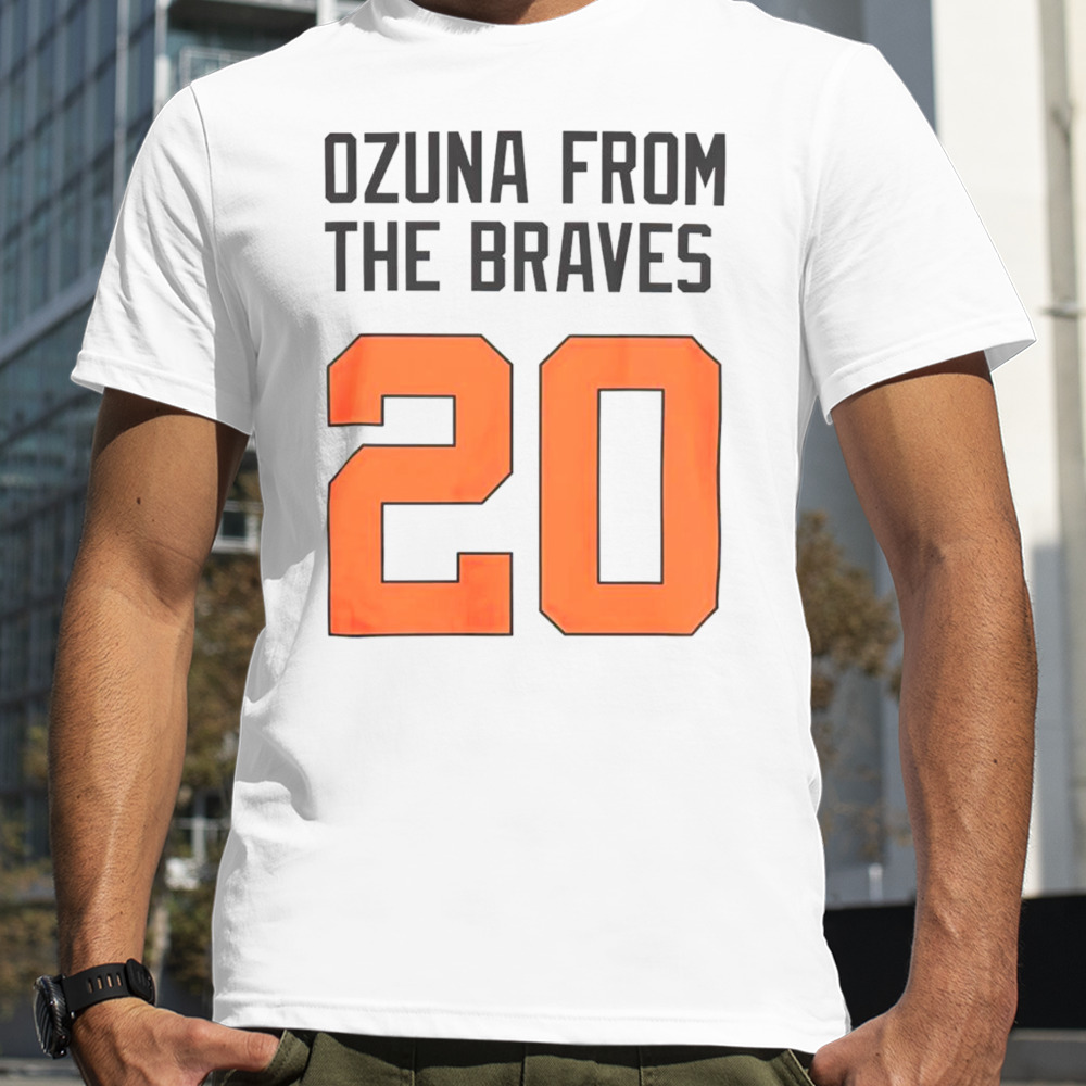 Marcell Ozuna from Atlanta Braves shirt