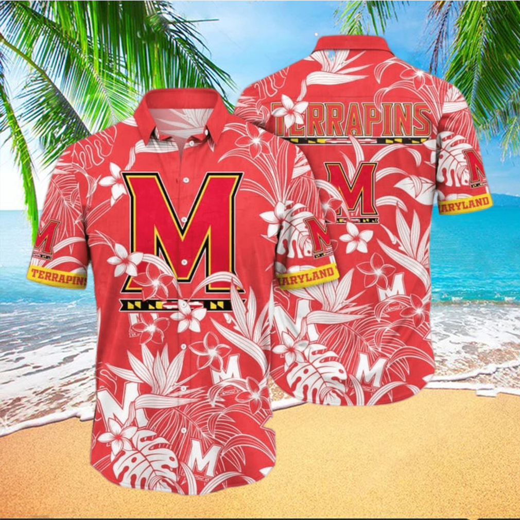 Maryland Terrapins NCAA3 Aloha Tropical Hawaiian Shirt - Limotees