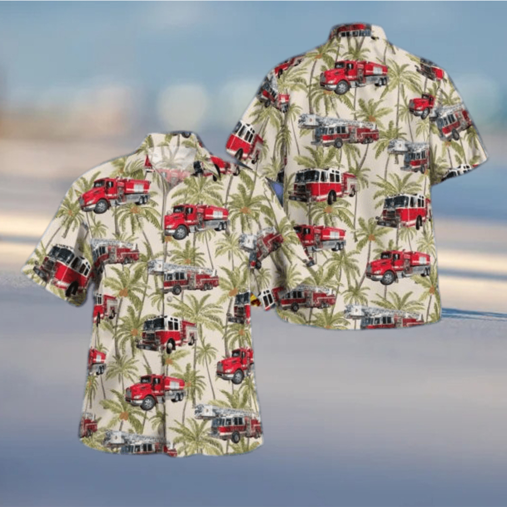 Massachusetts_MiddlebMassachusetts Middleborough Fire Department Summer Aloha And Beach Short hawaiian shirt - Limotees