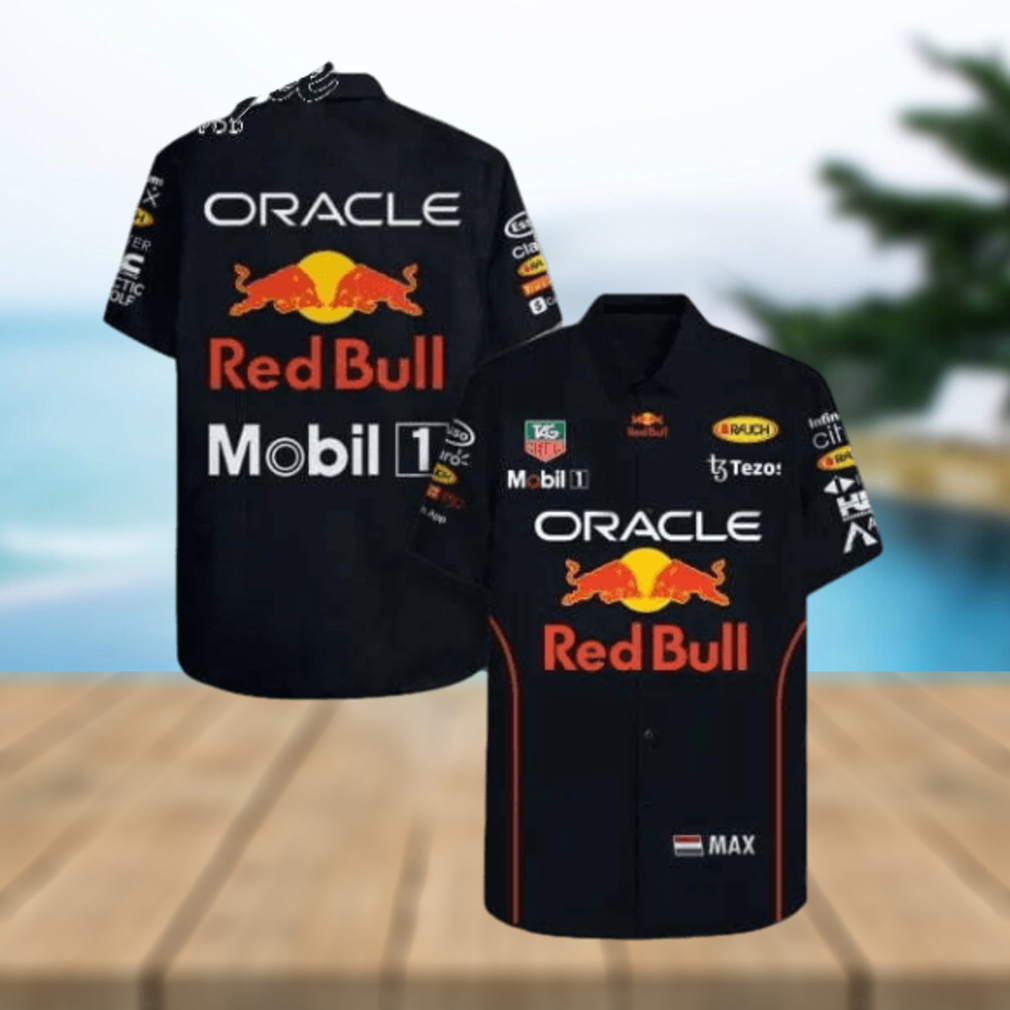 Max Verstappen Red Bull Racing F1 Hawaiian Shirt - Limotees