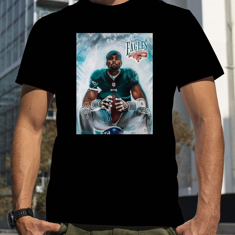 Merry Gameday Philadelphia Eagles Vs New York Giants NFL Official Poster shirt