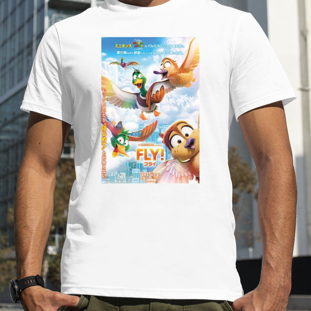 Migration By Illumination Fly New Japanese T-shirt