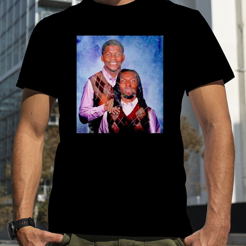 Minnesota Naz Reid and Anthony Edwards Step Bros shirt