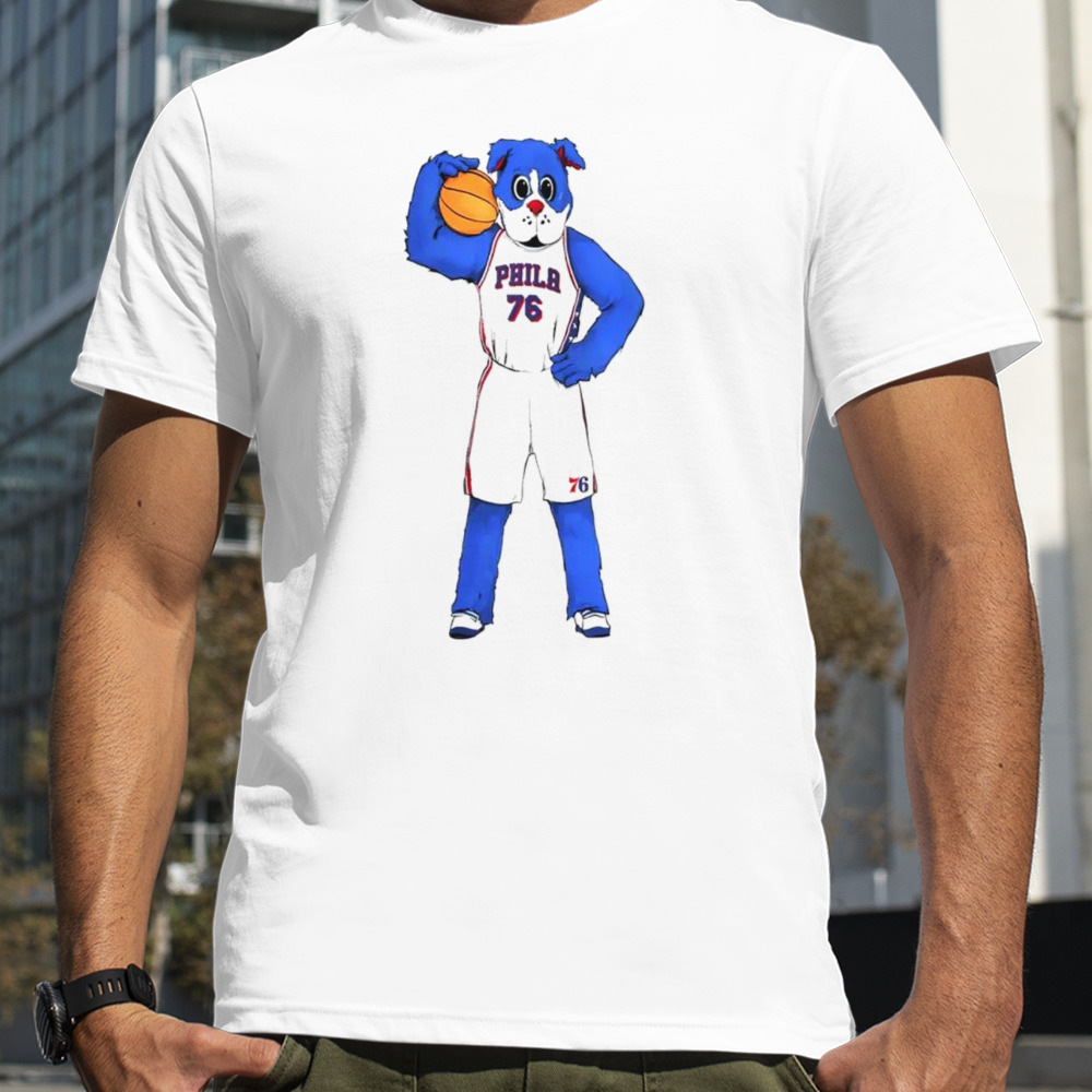 Philadelphia 76ers basketball mascot shirt