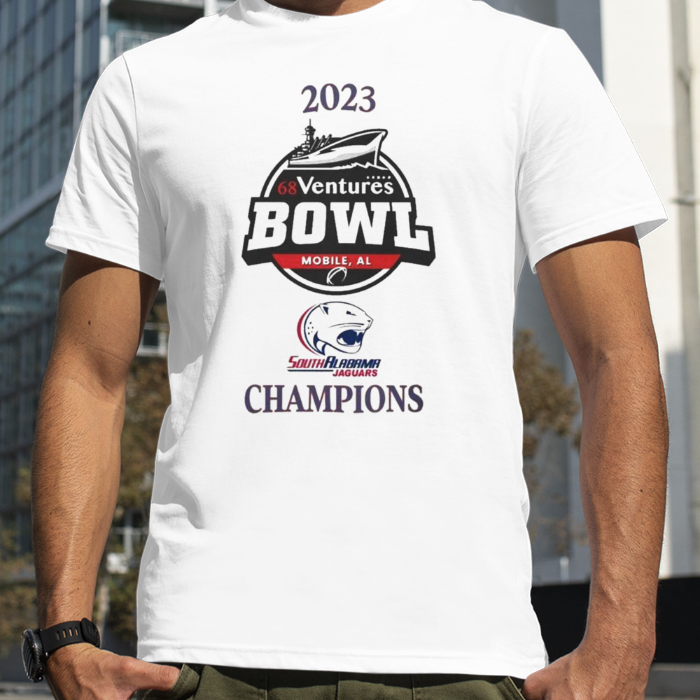 South Alabama 2023 68 Ventures Bowl Champions T-shirt