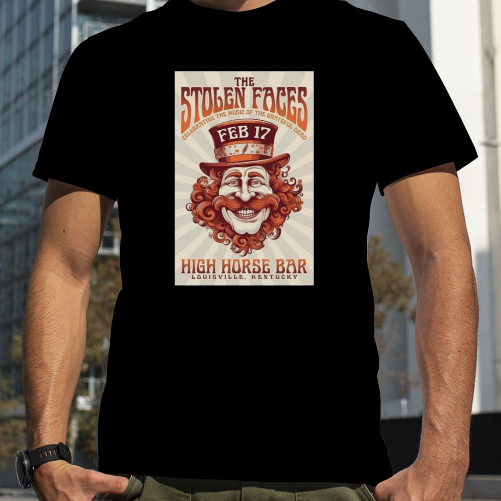 The Stolen Faces Feb 17 2024 Louisville Ky T-shirt