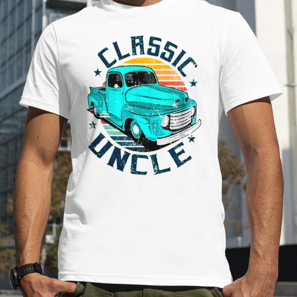 Trucker classic uncle fathers day mens vintage shirt