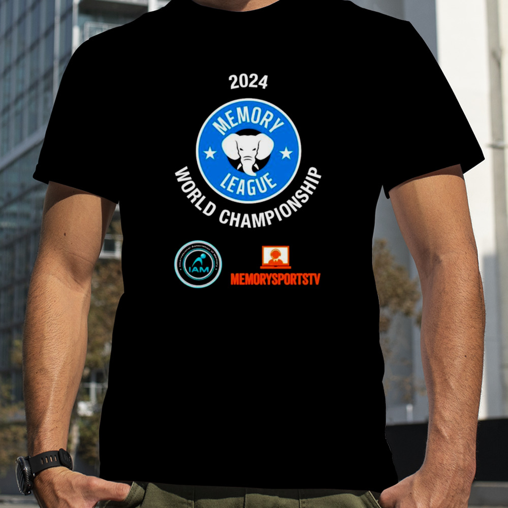 2024 Memory League World Championship shirt