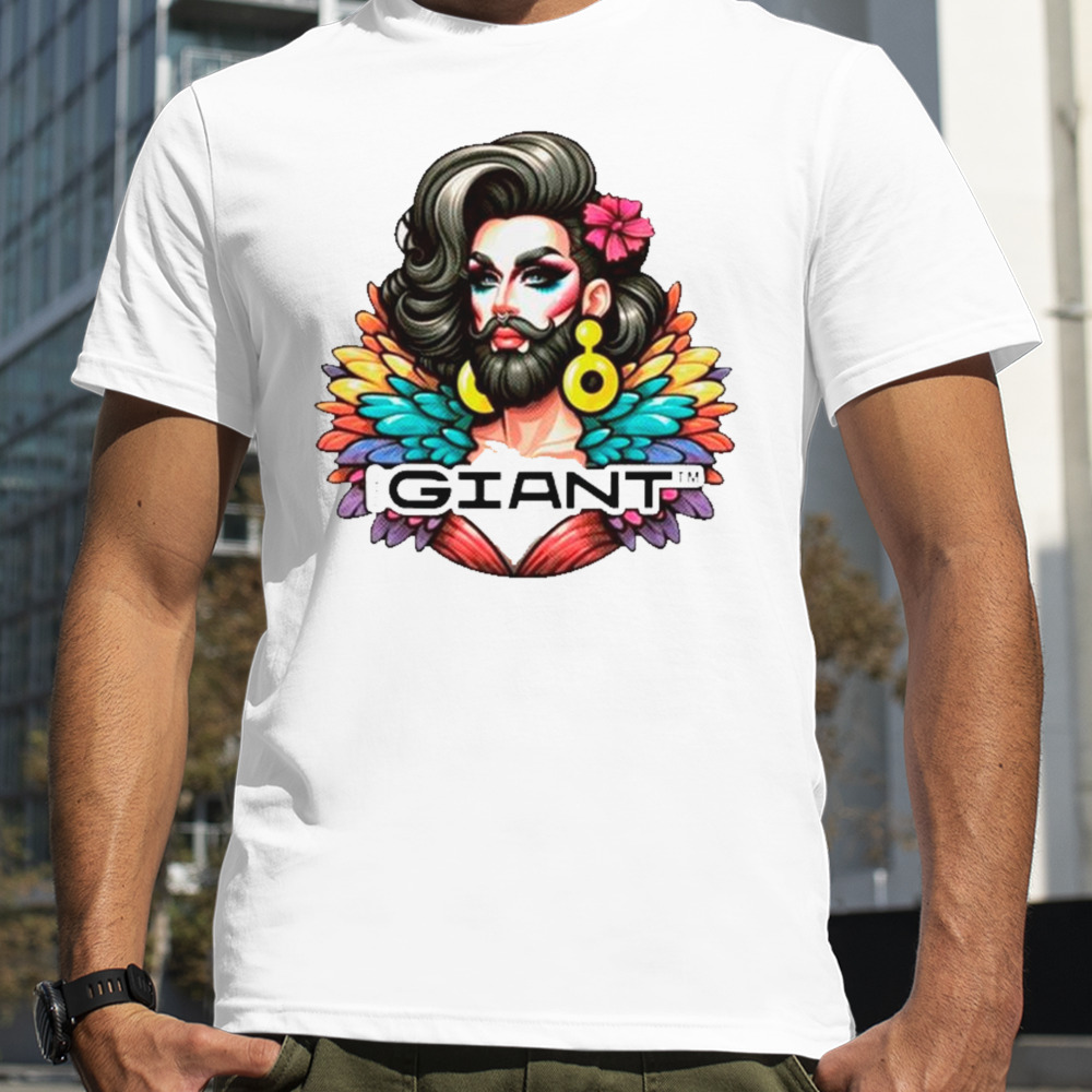 Bearded giant queen shirt