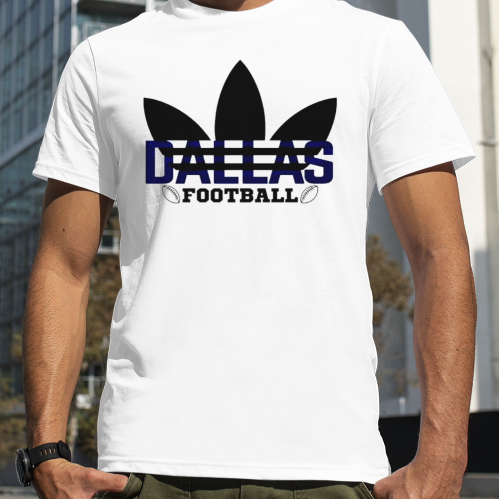 Dallas Football Adidas parody logo shirt