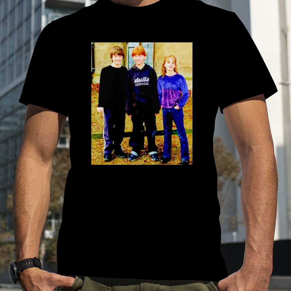 Daniel Radcliffe Rupert Grint and Emma Watson shirt