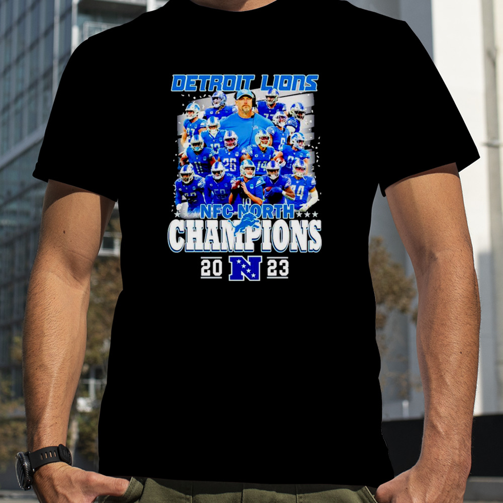 Detroit Lions NFC North Champions 2023 Shirt