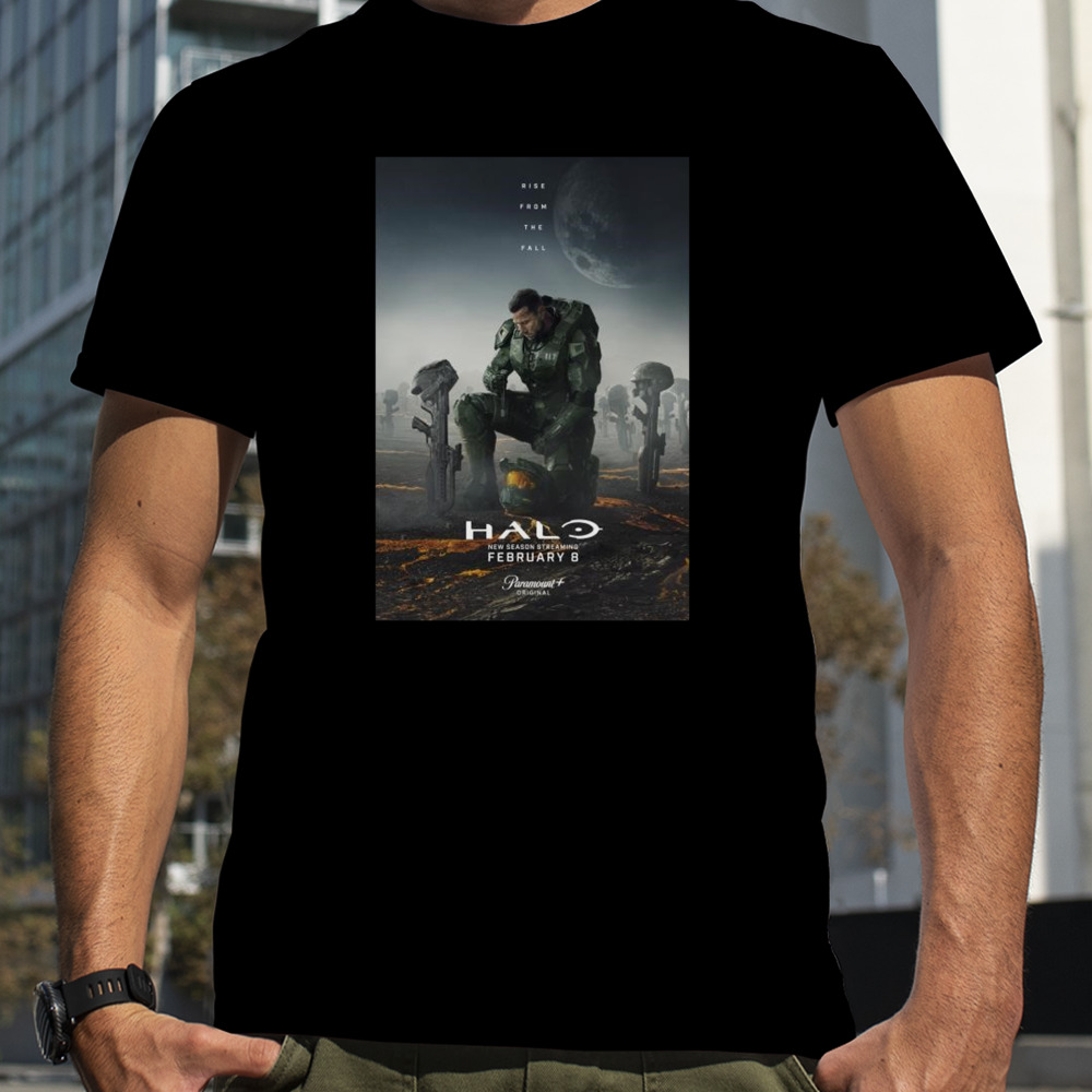 Halo Season 2 Rise From The Fall Will Be Release On February 8th 2024 T-shirt