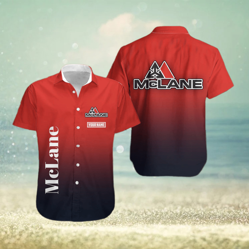 Mclane Personalized Name Famous New 3D Hawaiian Beach Shirt For Summer - Limotees