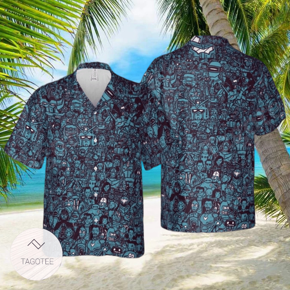 Mechanical Friends Hawaiian Shirt - Limotees