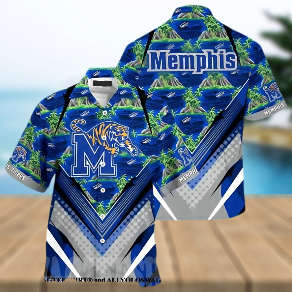 Memphis Tigers For Sports Fans This Season Summer Beach Hawaiian Shirt - Limotees