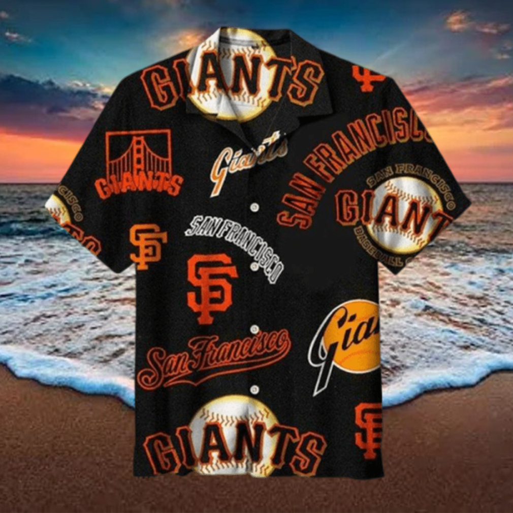 Men’s San Francisco Giants Baseball MLB Cool Hawaiian Shirt 49ers Hawaiian Shirt Hawaiian Gift - Limotees