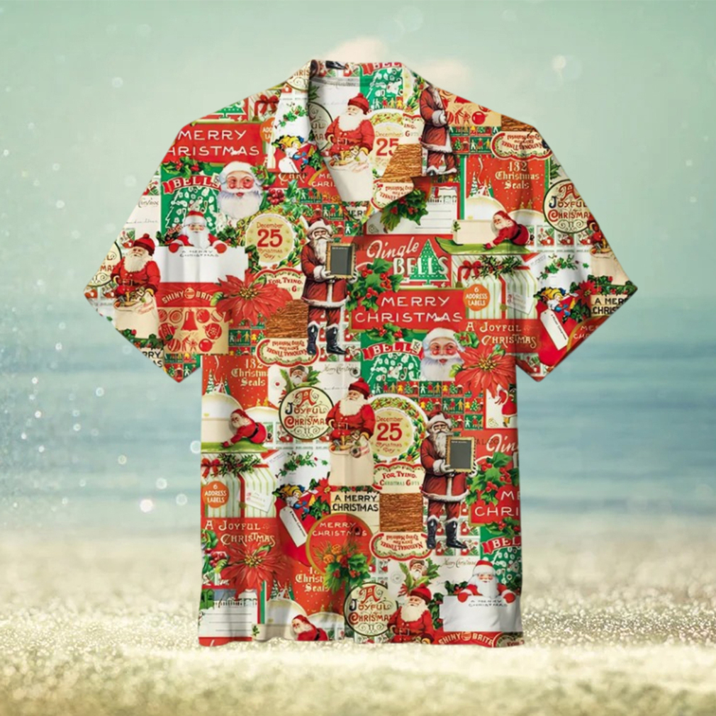 Merry Christmas Hawaiian Shirt - Limotees