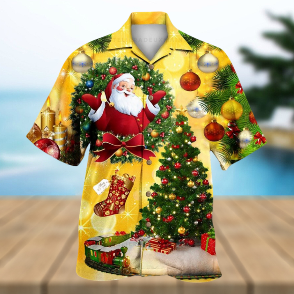 Merry Christmas Santa Claus Hawaiian Shirt - Limotees