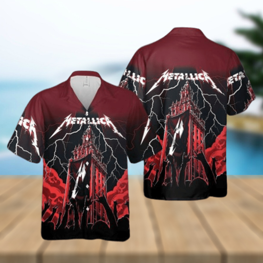 Metallica Miami Concert Hawaiian Shirt Summer Beach - Limotees