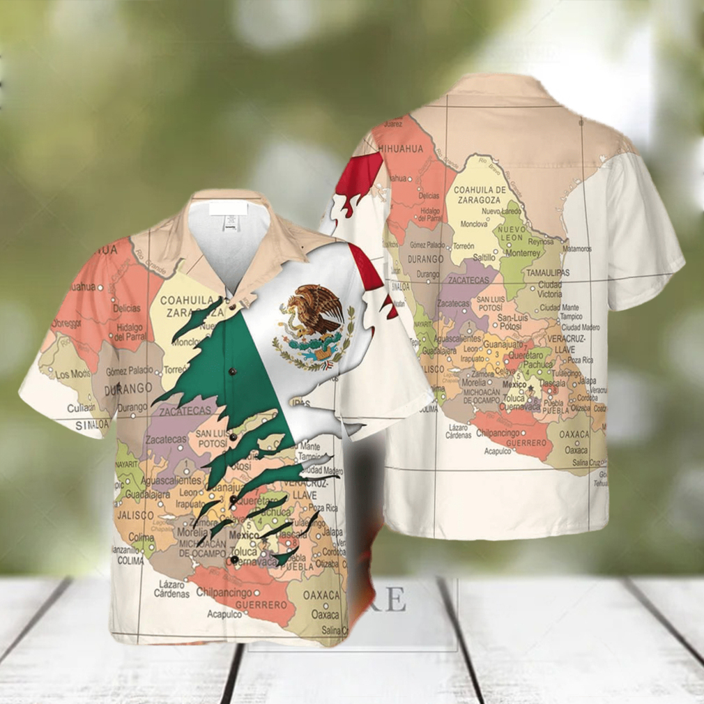 Mexican Day Mexico Flag Hawaiian Shirt - Limotees