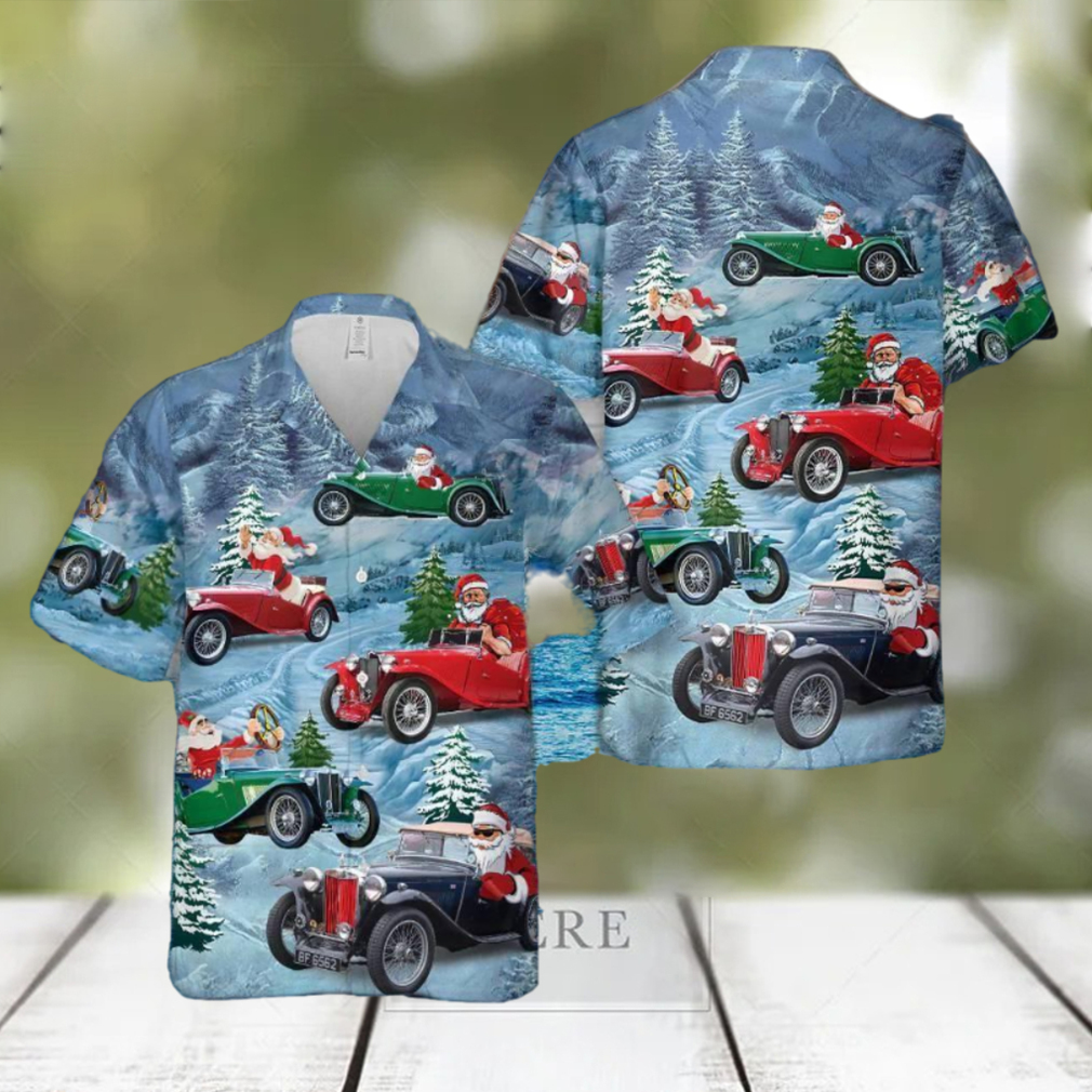 Mg T type Midget 1947 Christmas Hawaiian Shirt - Limotees