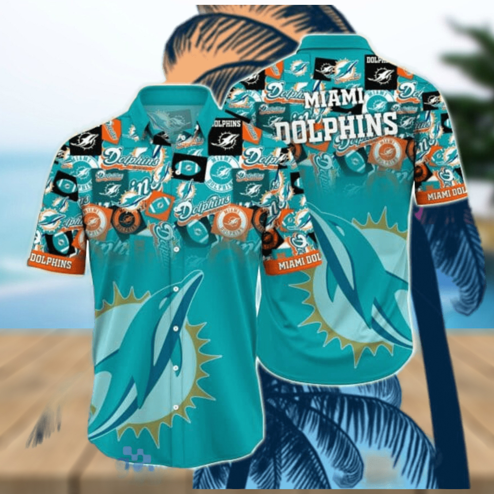 Miami Dolphins NFL Hawaii Shirt Style Gift For Fans - Limotees