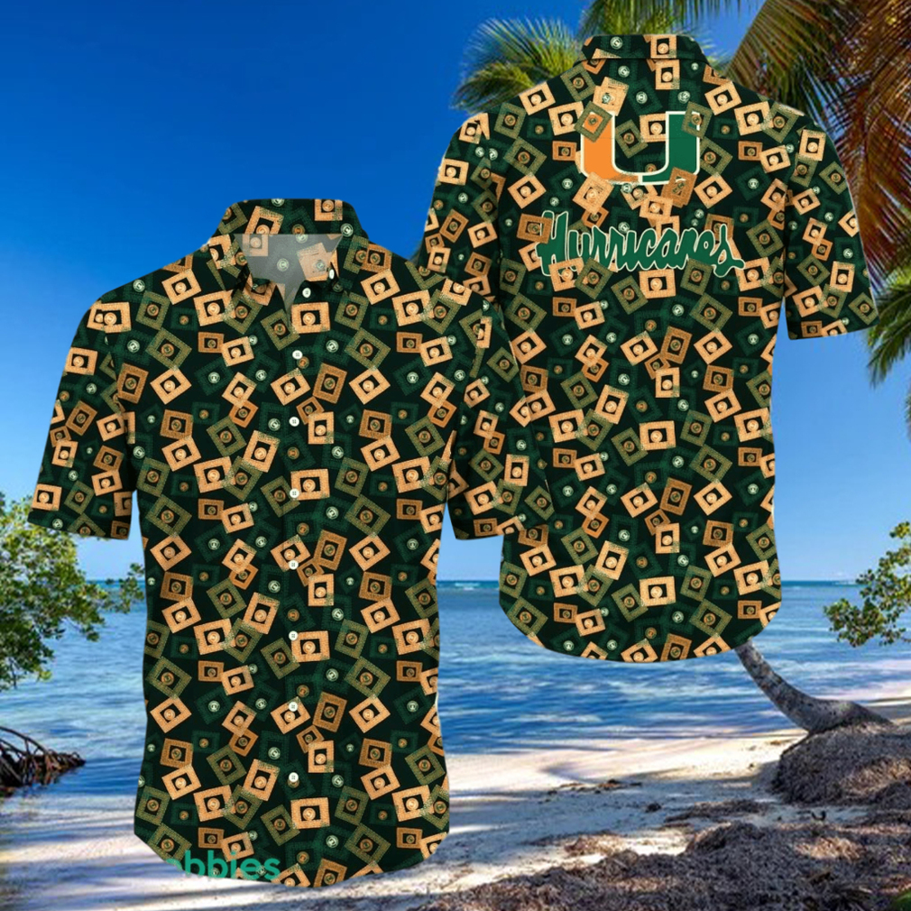 Miami Hurricanes Trending Hawaiian Shirt Gift For Men Women Fans hawaiian shirt - Limotees