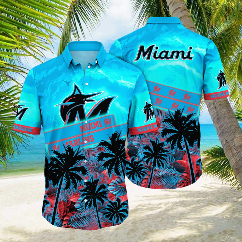 Miami Marlins MLB Hawaiian Shirt Lagoon Aloha Shirt - Limotees