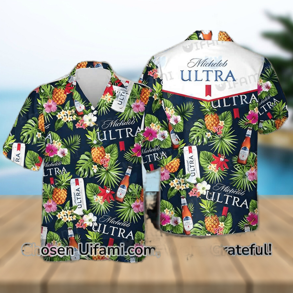 Michelob Ultra Hawaiian Shirt Amazing Print Gift hawaiian shirt - Limotees