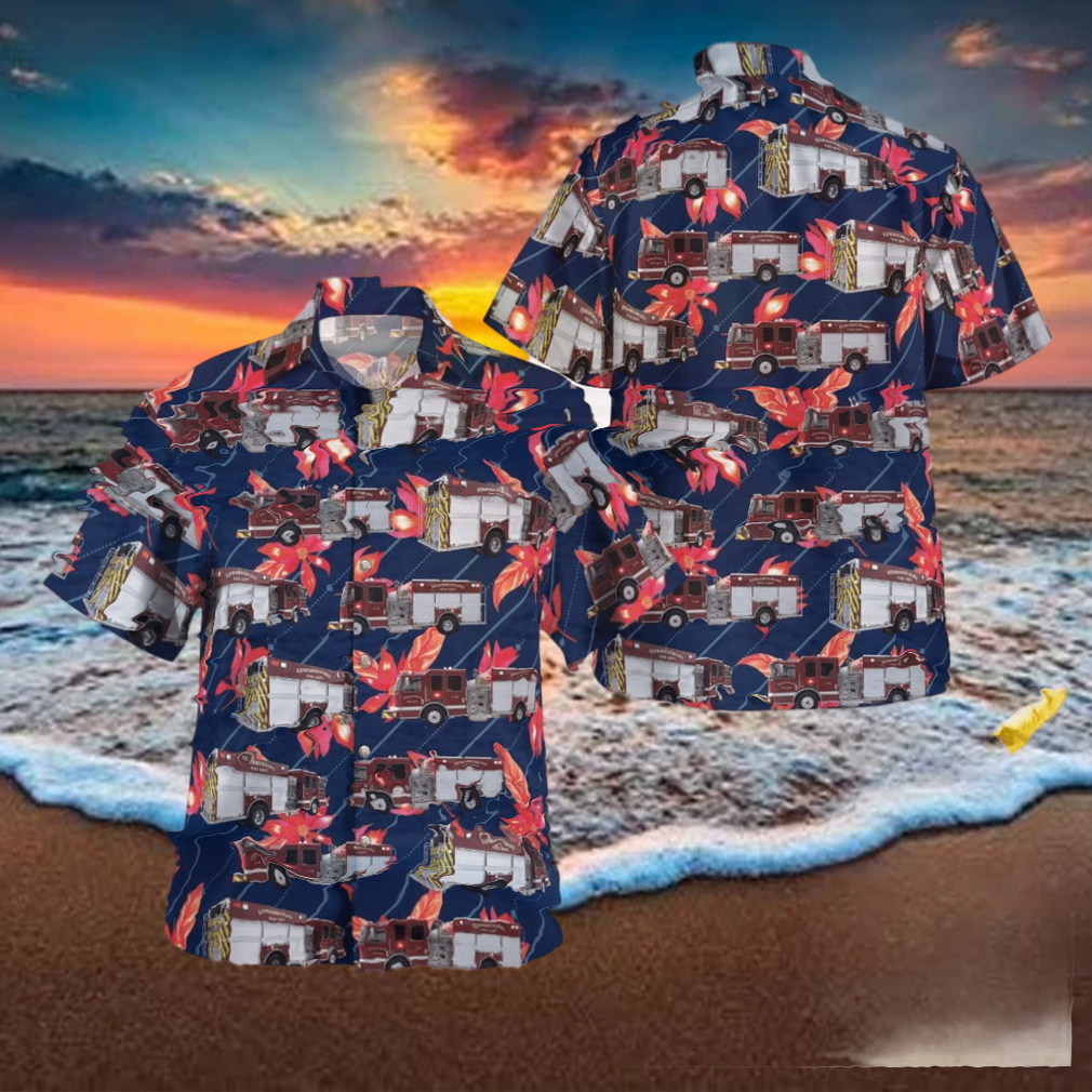 Michigan Edwardsurg Fire Department Hawaiian Shirt - Limotees