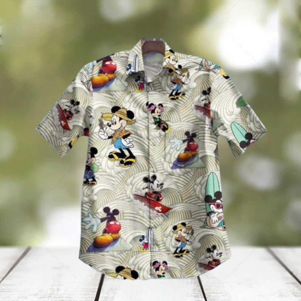 Mickey Mouse Hawaiian Shirt Disney Birthday Gift For Adults - Limotees