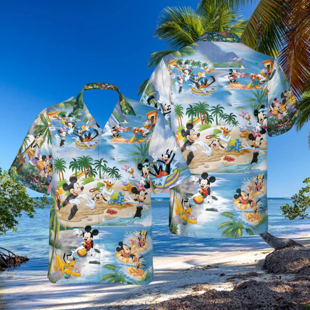 Mickey Mouse Summer Hawaiian Shirt - Limotees