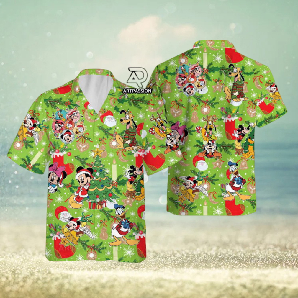 Mickey and Friends Christmas Hawaiian Shirt - Limotees