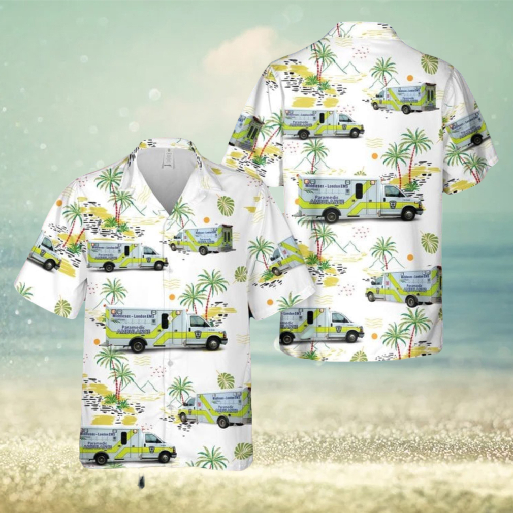 Middlesex London EMS 3D Hawaiian Shirt Summer Holiday Gift For Men And Women - Limotees