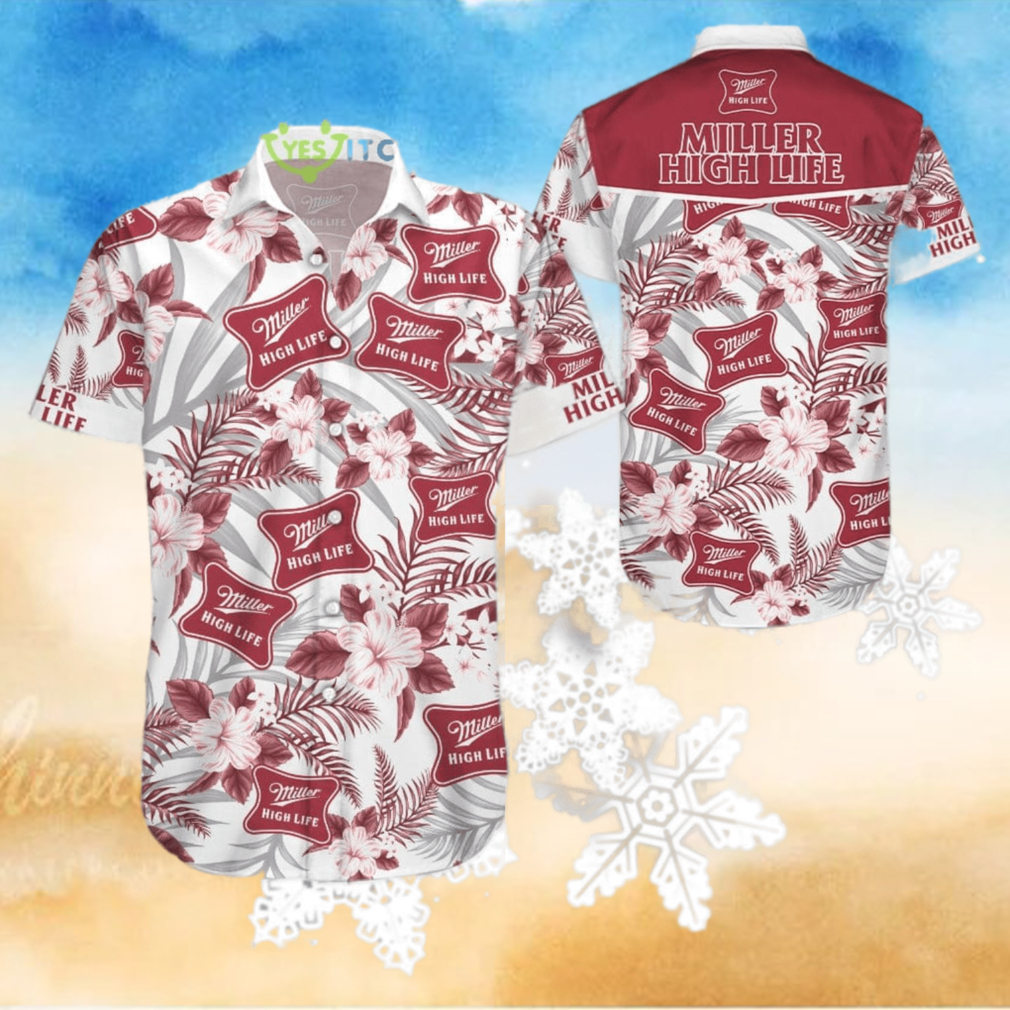 Miller High Life Hawaiian Shirt - Limotees