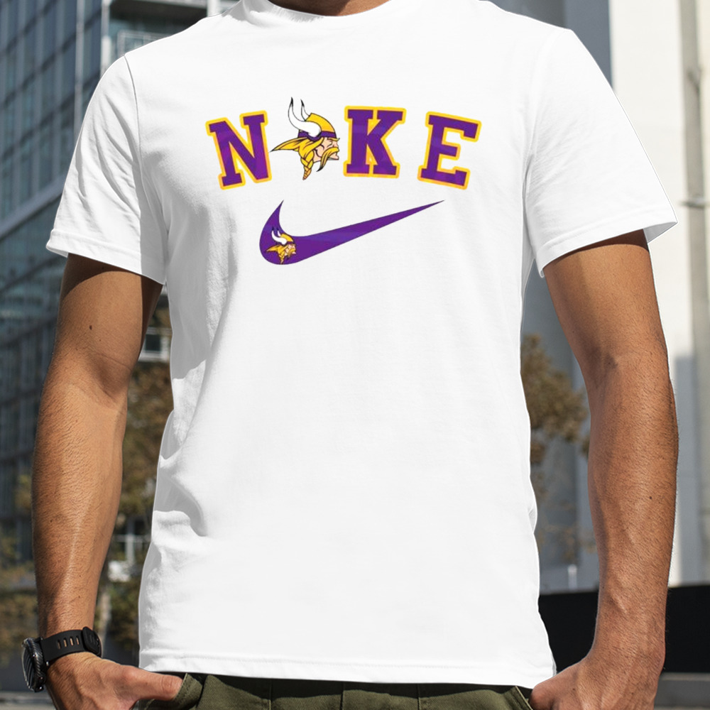 Minnesota Vikings 1961 Nike logo retro shirt