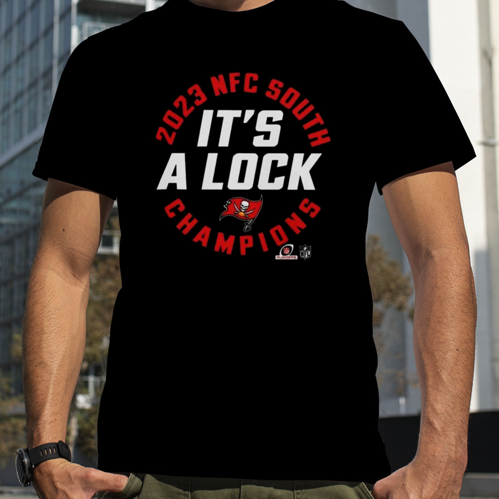 NFC East Champions 2023 It’s A Lock Tampa Bay Buccaneers T-Shirt