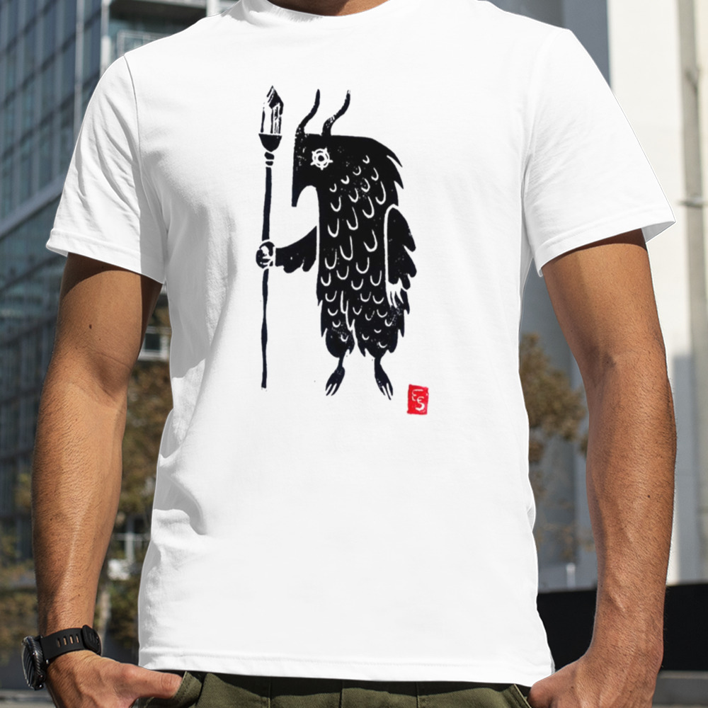 Pixie ‘horned Bird’ Shaman shirt