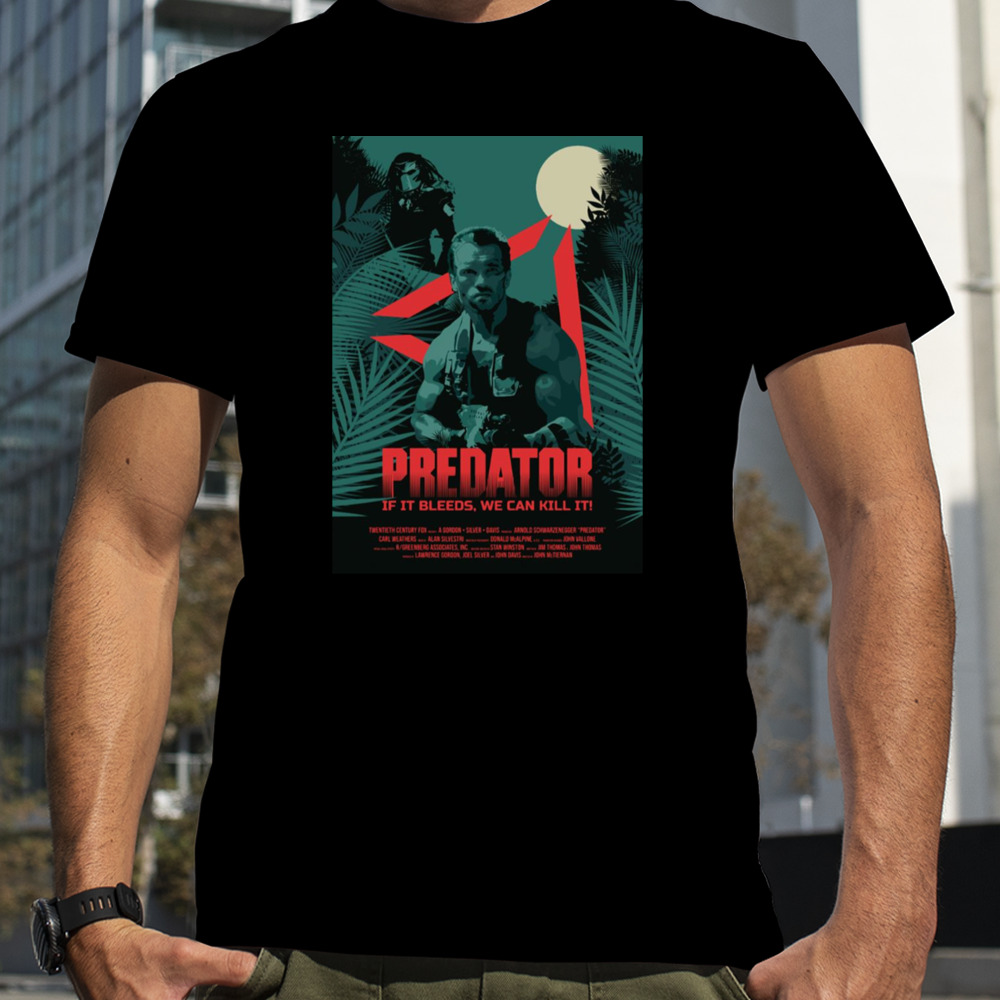 Predator Goblin King David Bowie shirt