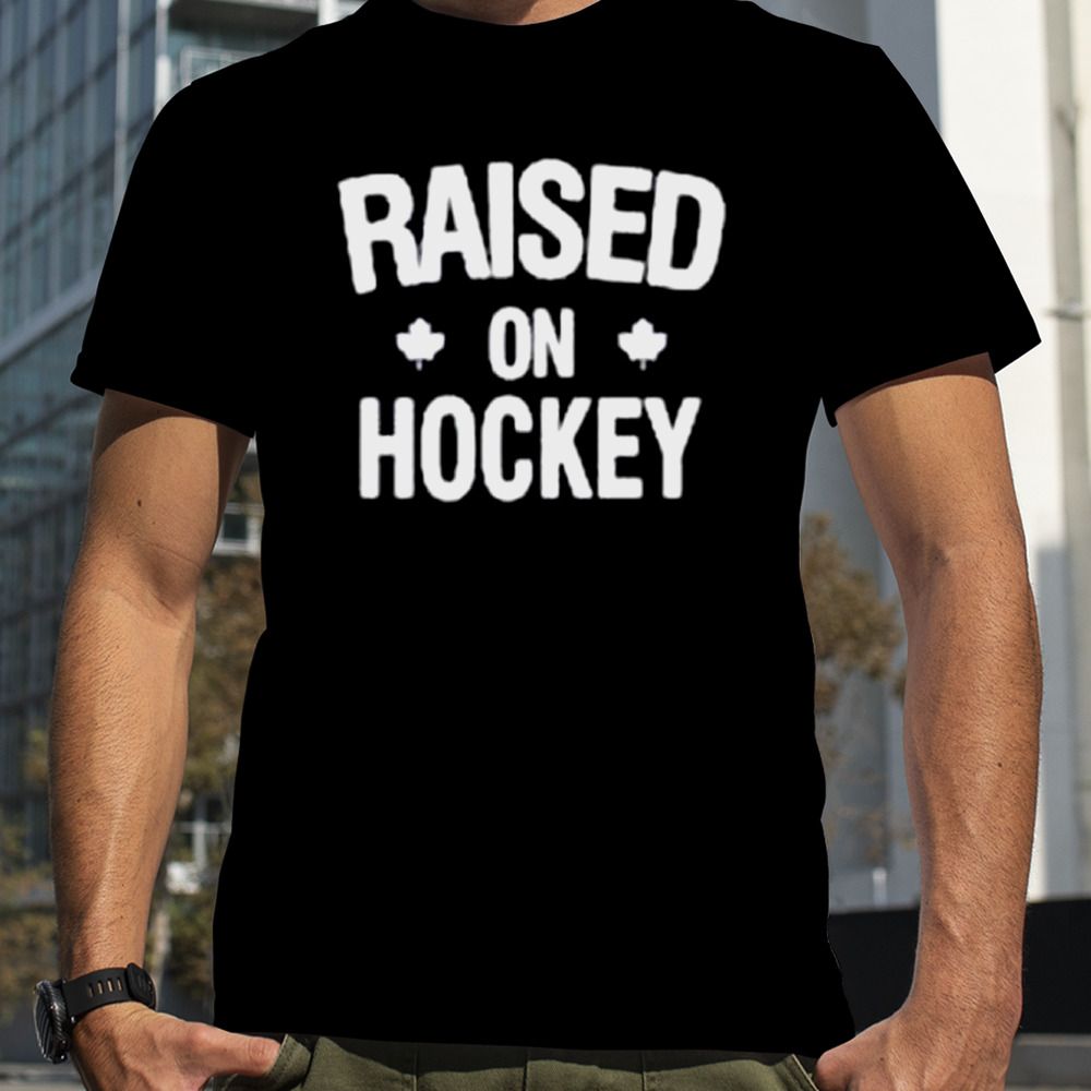 Raised on hockey shirt