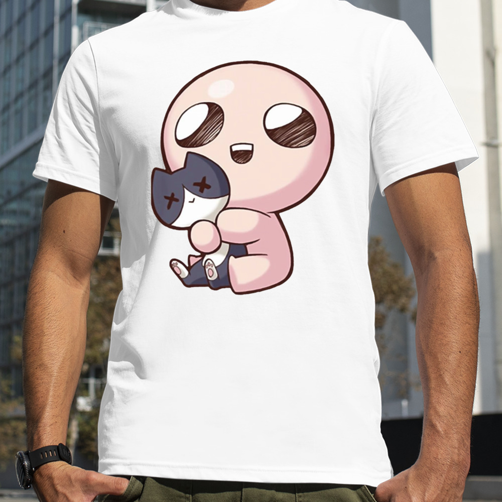 The Binding Of Issac Issac And Baby Cat shirt